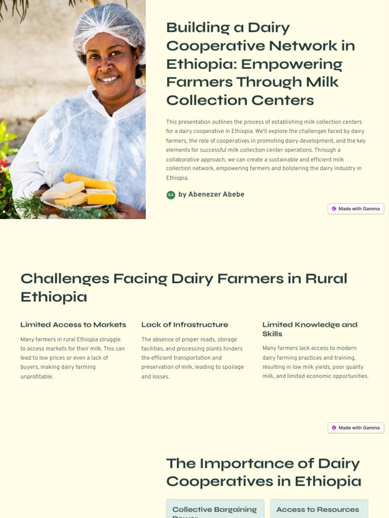 Building-a-Dairy-Cooperative-Network-in-Ethiopia-Empowering-Farmers ...