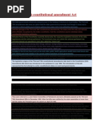 73rd and 74th Constitutional Amendment Act