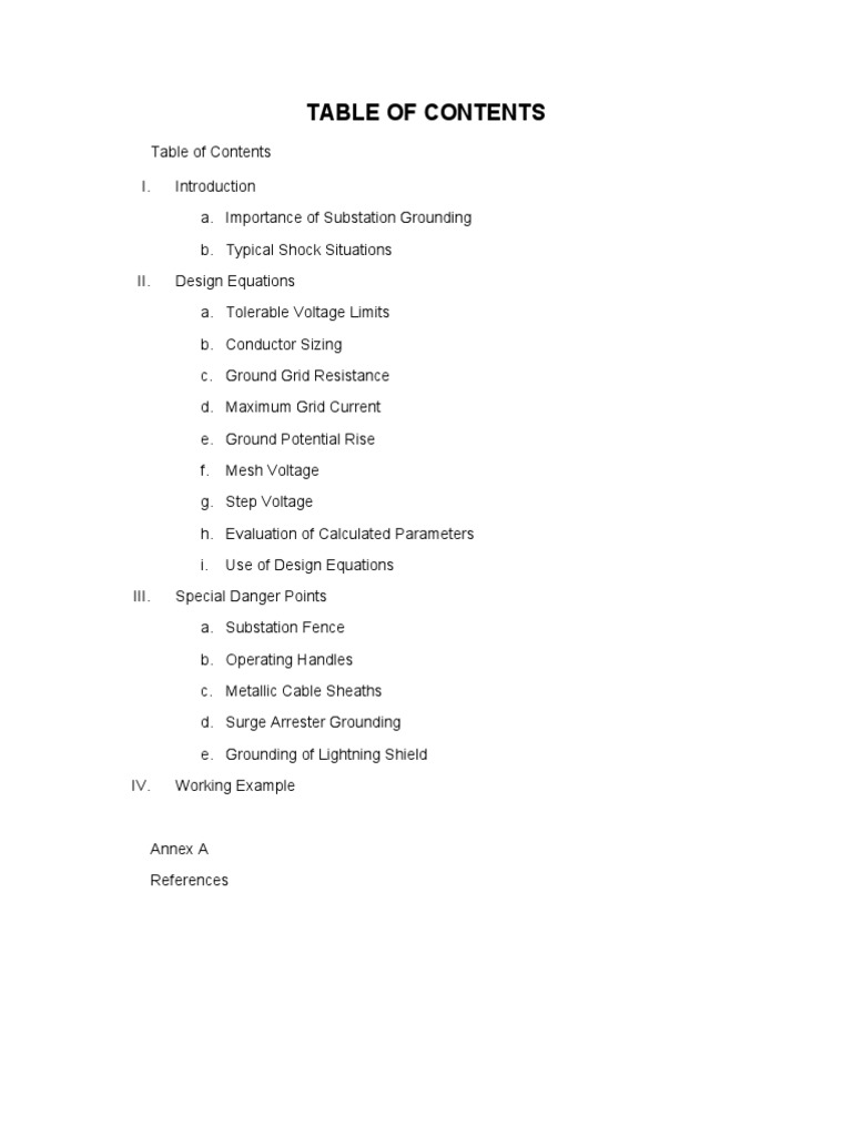 Substation Grounding System Training | PDF | Electrical Substation | Switch