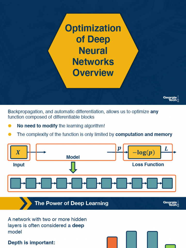 Optimization of Deep Networks | PDF | Receiver Operating Characteristic ...