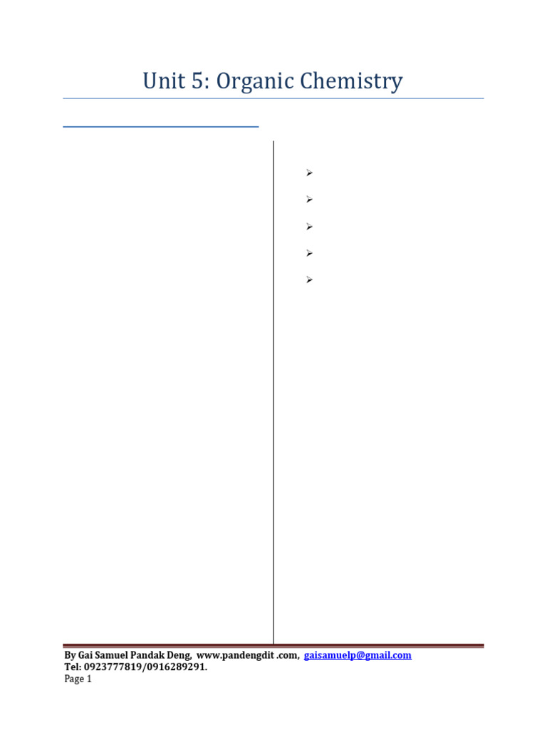 Organic Chemistry Pdf Pdf Alkene Hydrocarbons