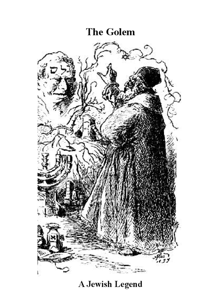The Golem A Jewish Legend Jews Hebrew Words And Phrases