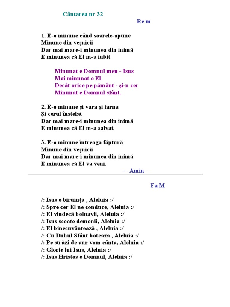 E-O Minune Când Soarele-Apune &isus e Biruinta | PDF