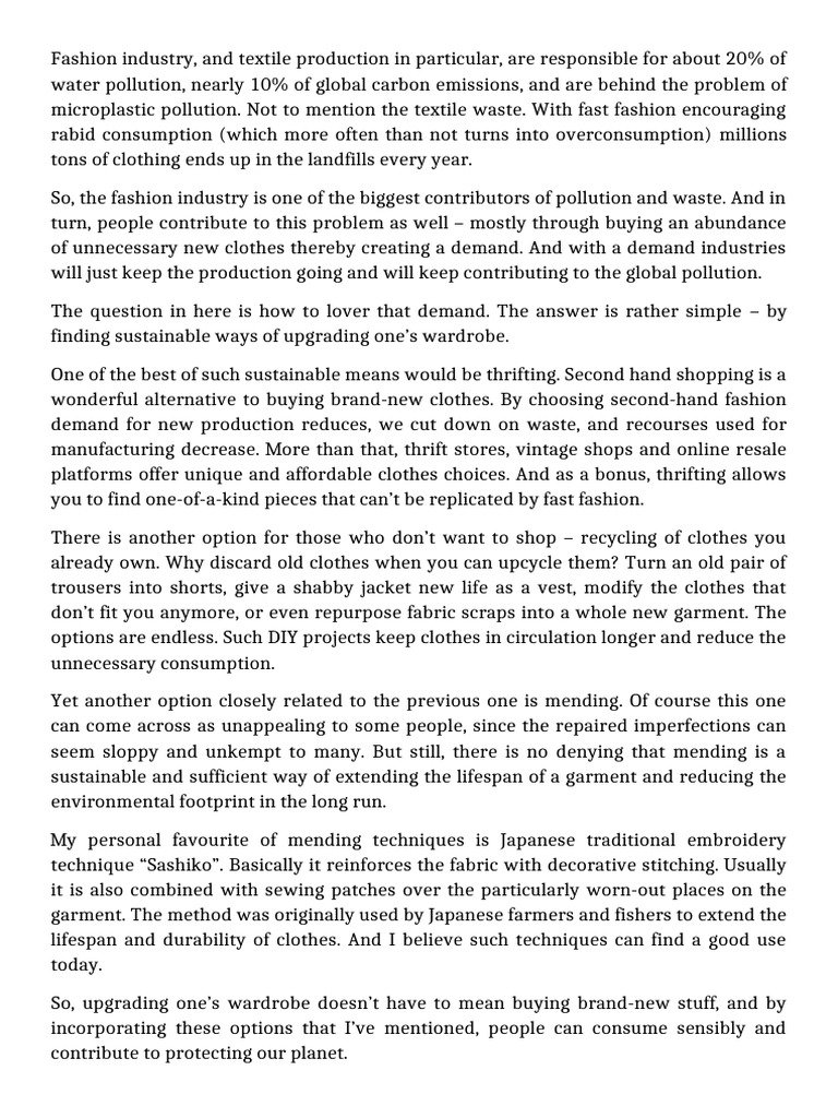 (2) | PDF | Clothing | Textiles