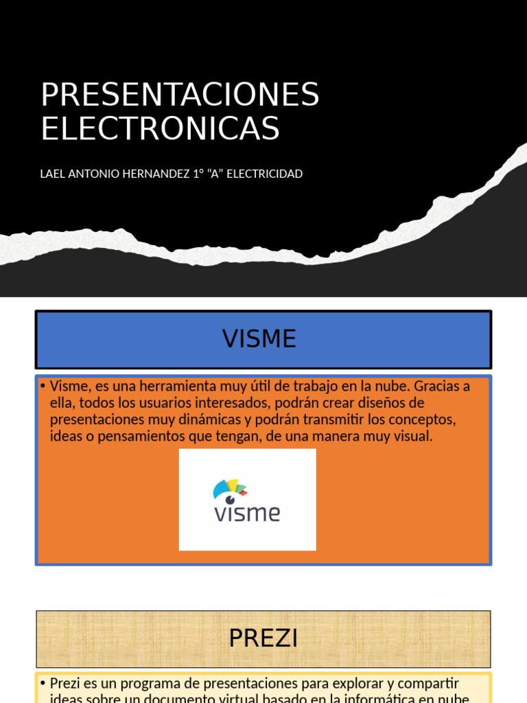 Presentaciones Electronicas 1 | PDF