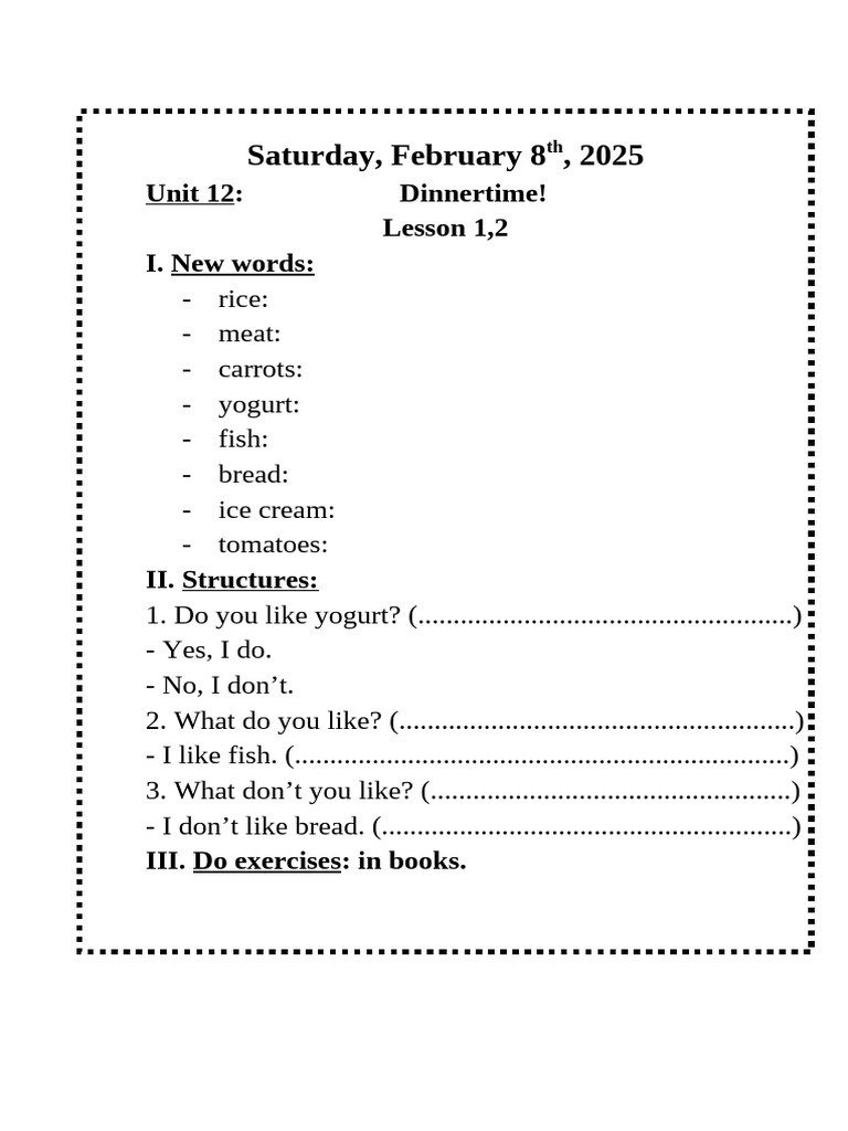 Unit 12 Lesson 1 Pdf