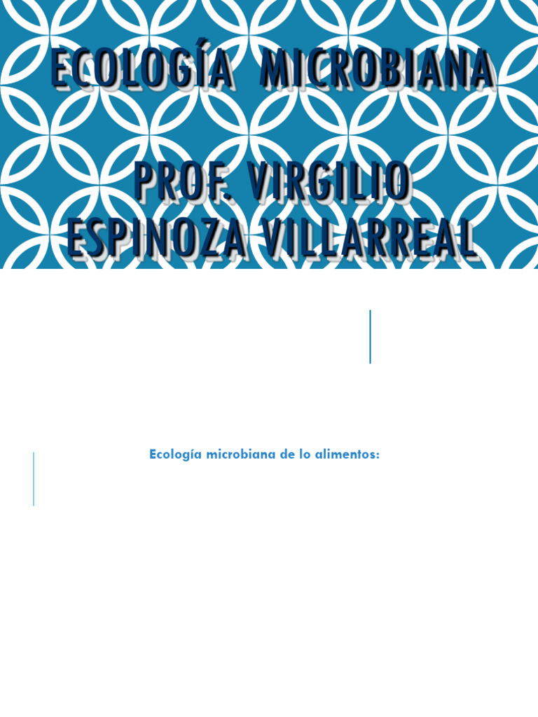3.ecologia Microbiana | PDF | Microorganismo | Las bacterias