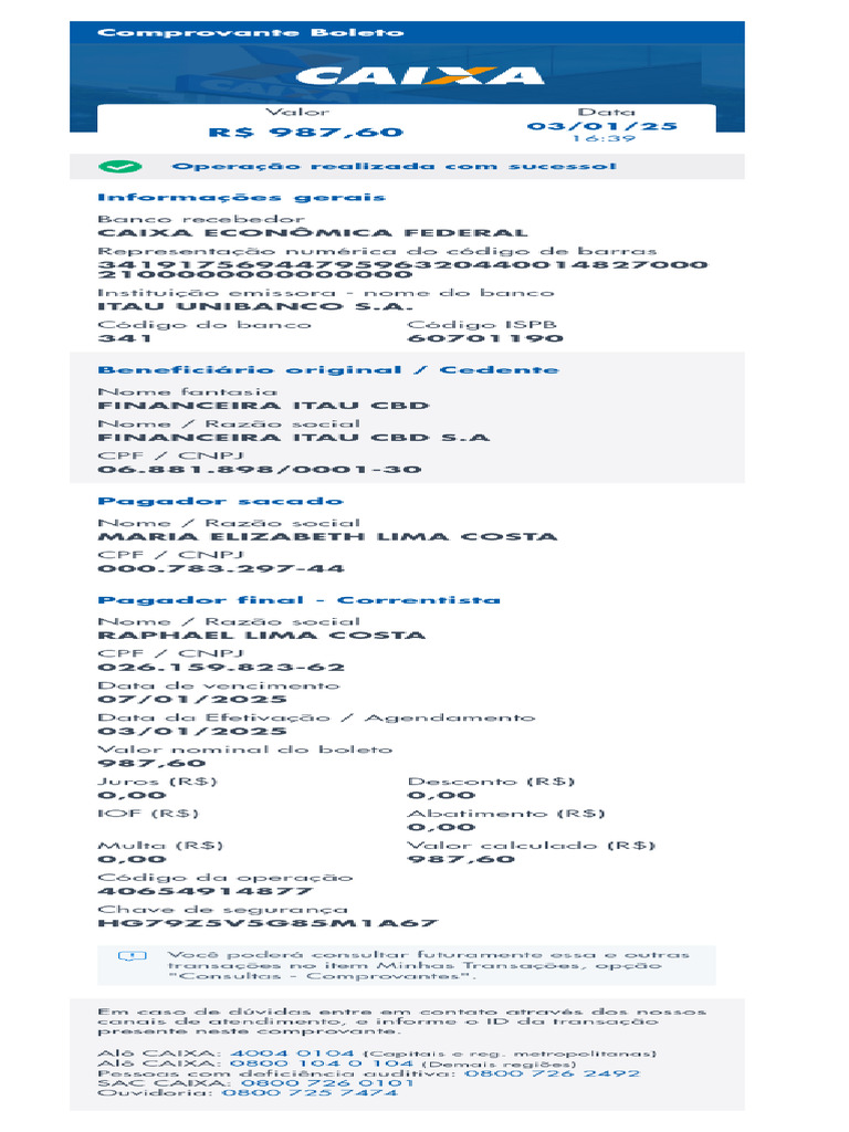 Comprovante2025 01 03 - 163920 | PDF