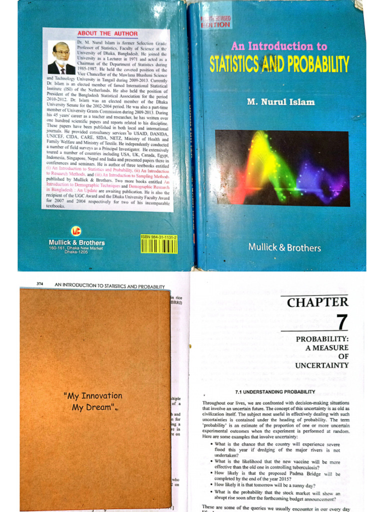 An introduction to statistics and probability by nurul hasan pdf