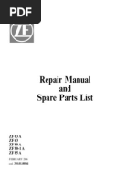 Reparaturanleitung U Ersatzteilliste ZF63A Bis ZF85A