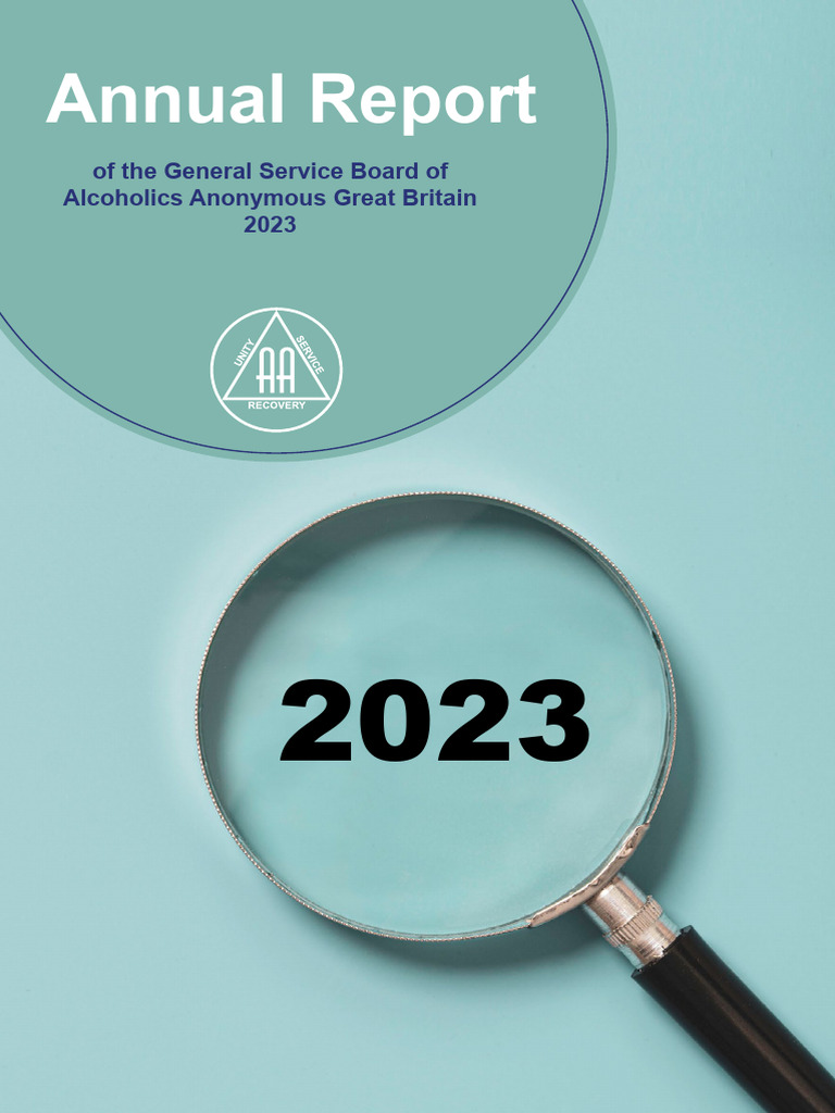 AA Annual Report 2023 V7 | PDF | Alcoholics Anonymous | Expense