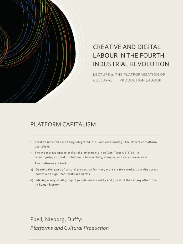 Platformization of Cultural Production | PDF | Social Psychology