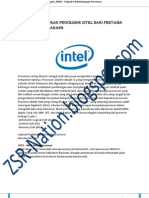 Perkembangan Processor Intel Dan AMD