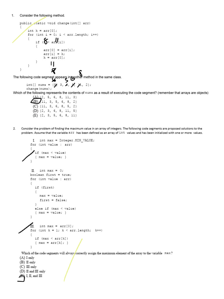 Exam Review | PDF | Boolean Data Type | Object Oriented Programming