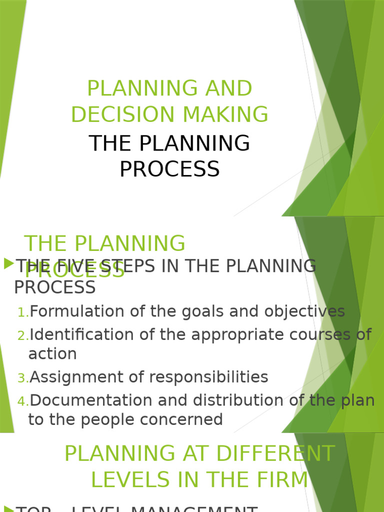 Effective Planning and Decision-Making Guide | PDF | Bias | Decision Making
