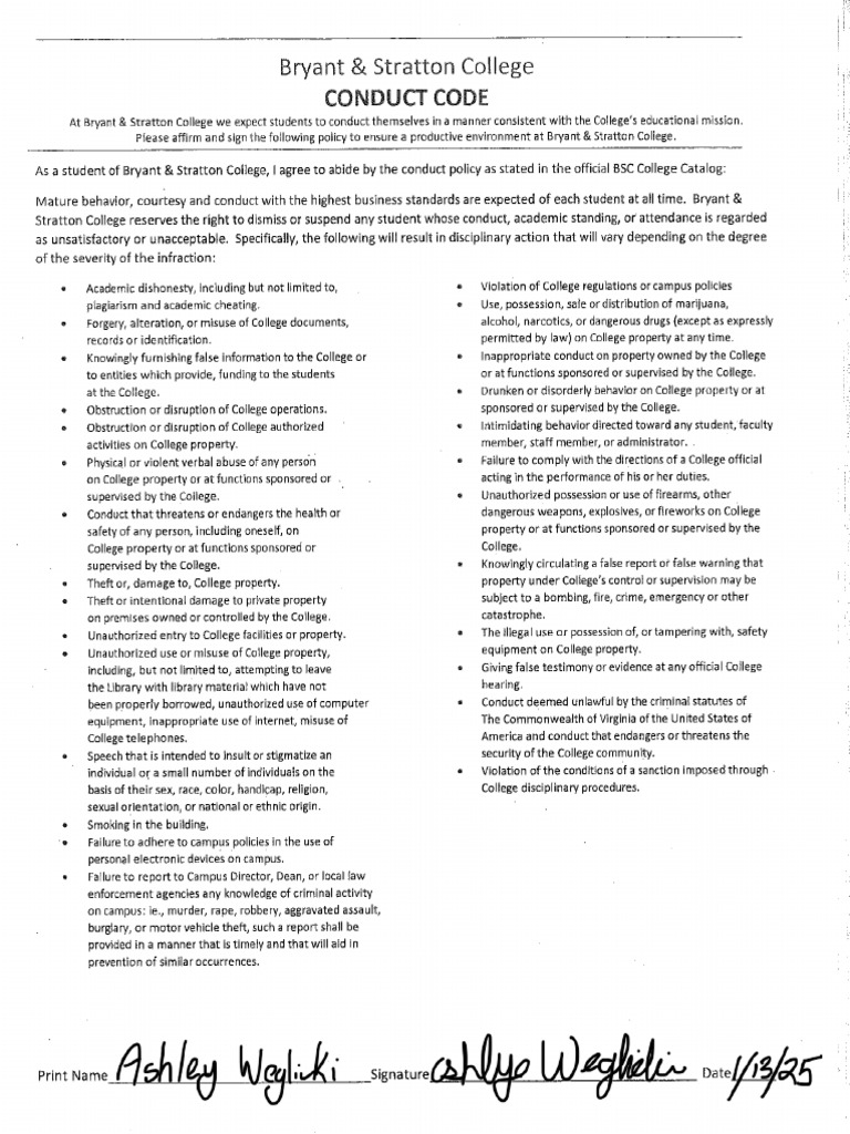 Code of Conduct | PDF