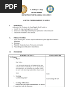 Grade 3 Continuous Patterns Lesson Plan | PDF | Pattern | Fruit