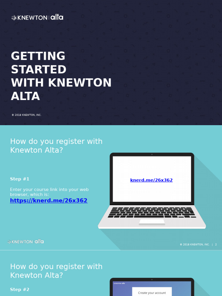 Knewton Alta Single-Term Access Guide | PDF | Learning