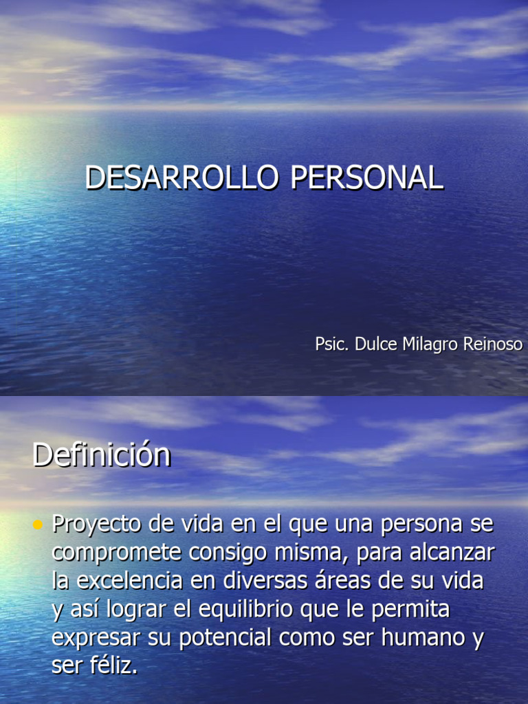 Claves para el Desarrollo Personal | PDF | Aprendizaje | Desarrollo ...