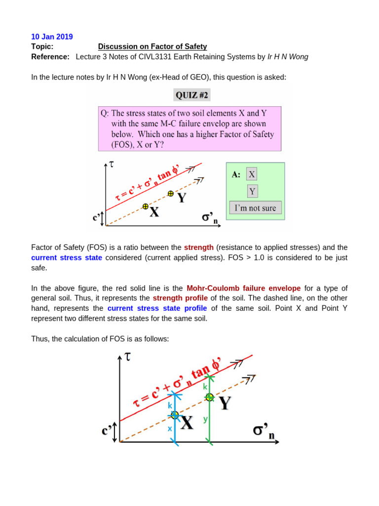 Discussion On Factor of Safety | PDF
