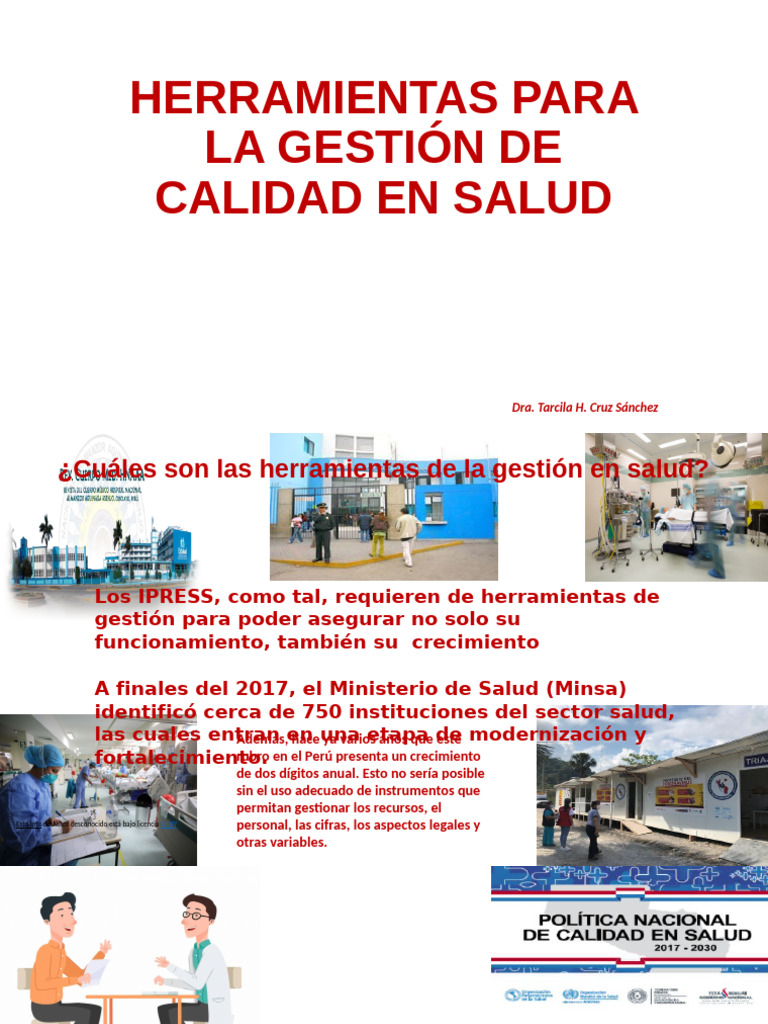 Herramientas de Gestión en Salud | PDF | Planificación