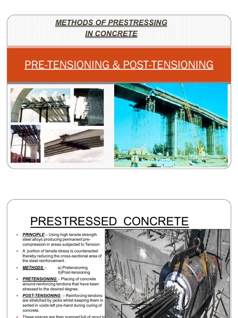 Pre Stressed Concrete | PDF | Prestressed Concrete | Building