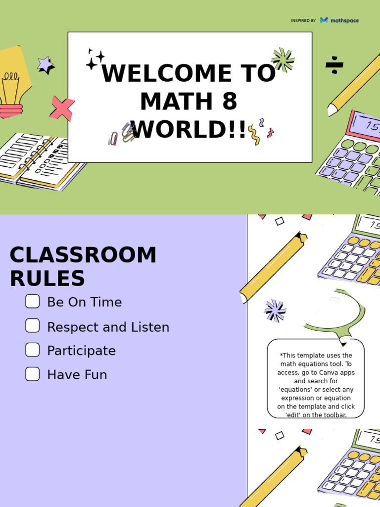 Welcome To Math 8 - 20250123 - 062854 - 0000 | PDF | Triangle ...
