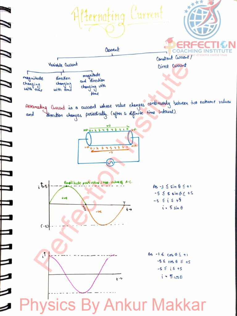 AC Circuit Analysis and Behavior | PDF