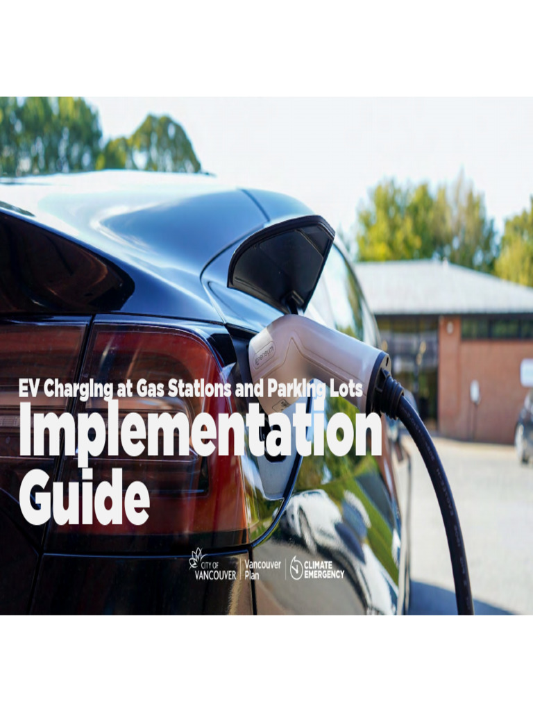 EV Charging Implementation Guide Vancouver | PDF | Battery Charger ...