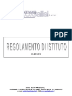 Regolamento di Istituto 2011-2012