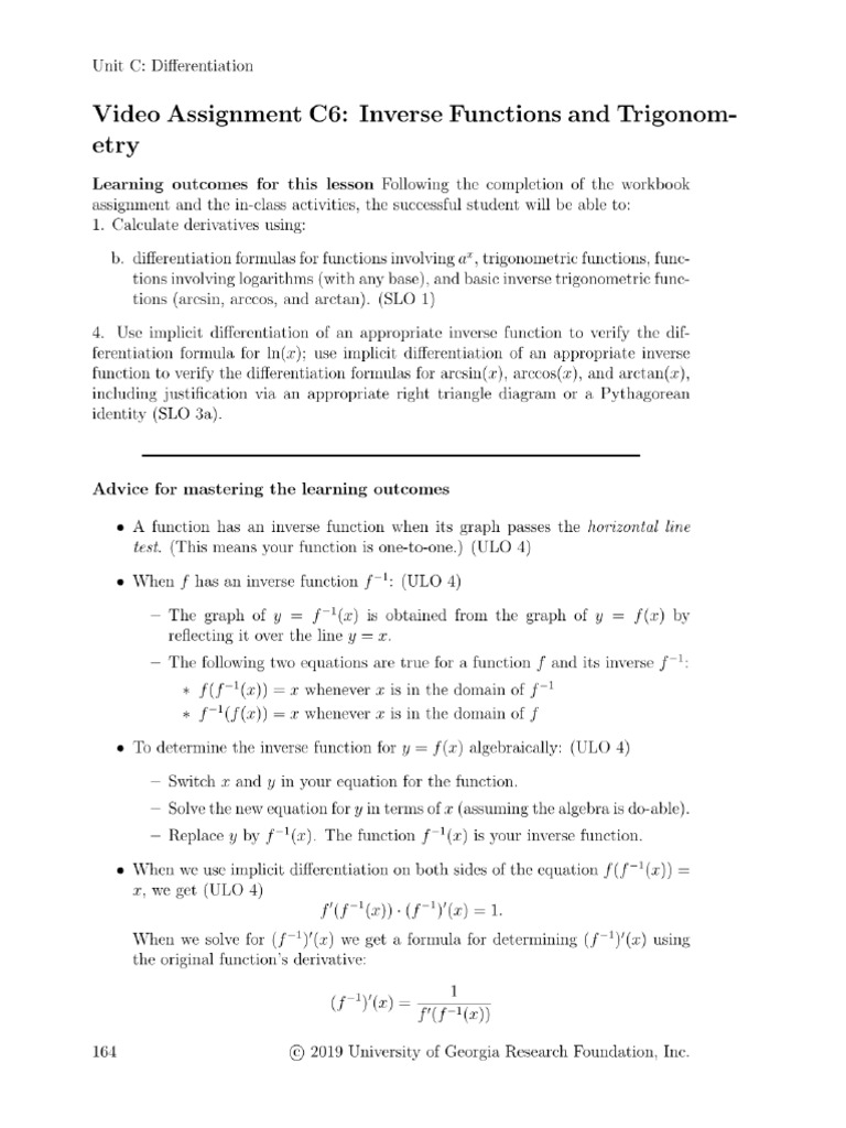 C6 Pre Class | PDF