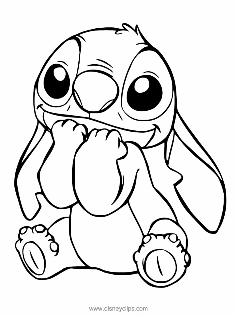 Cute Stitch Coloring | PDF