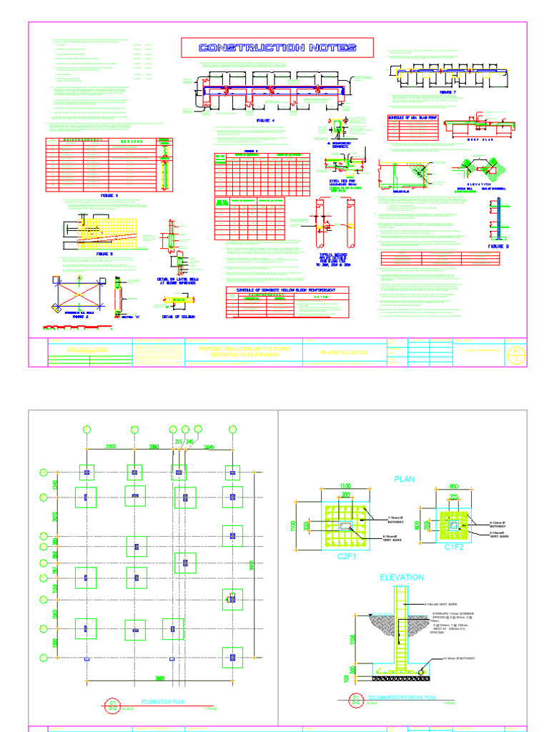 Structural plan 2 - Copy | PDF | Concrete | Beam (Structure)