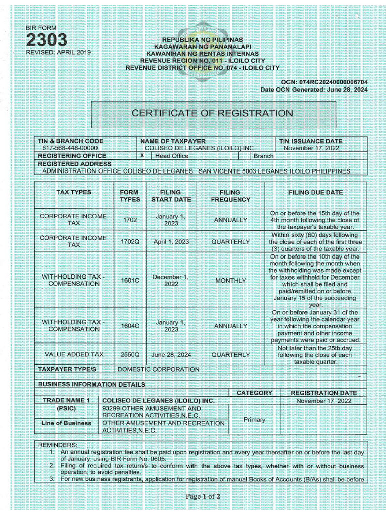 Updated Cor June 28, 2024 | PDF