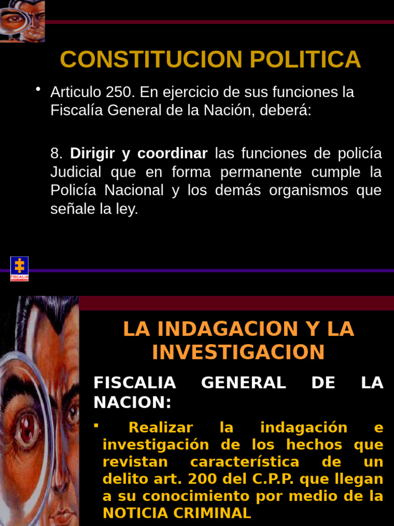 Funciones de la Fiscalía y Policía Judicial | PDF | Fiscal | Policía