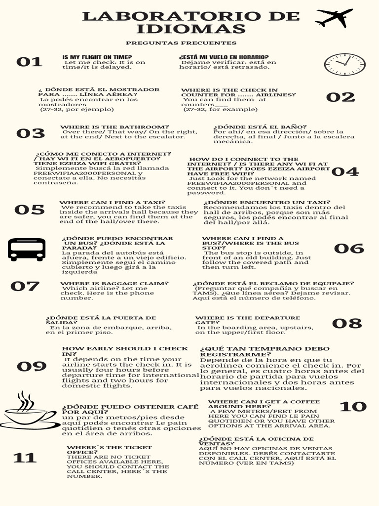 Laboratorio de Idiomas | PDF | Aviación | Transporte