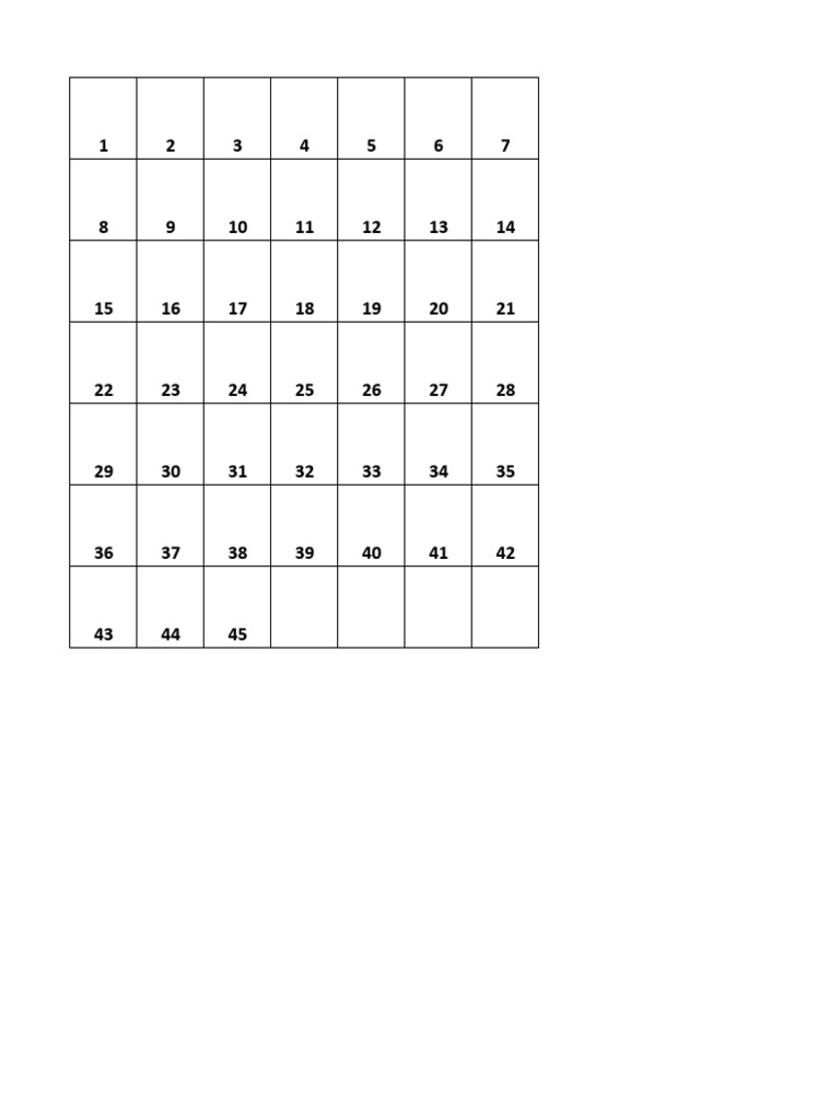 Tabel 45 | PDF