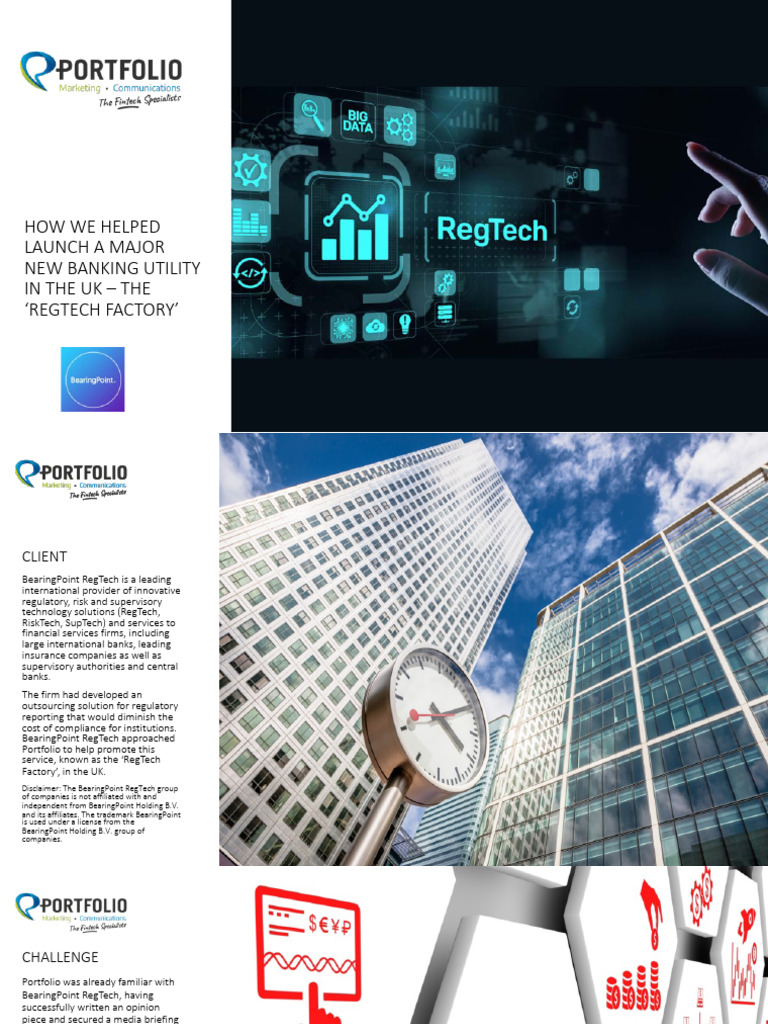 Case-Study-BearingPoint-RegTech | PDF | Regulatory Compliance | Economies