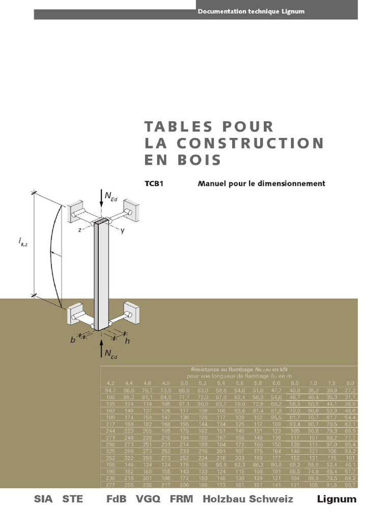 Table Pour La Construction en Bois | PDF