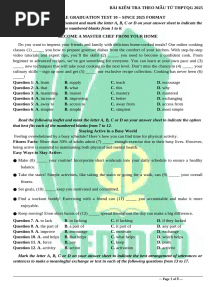 Sample graduation test 10_since 2025 format