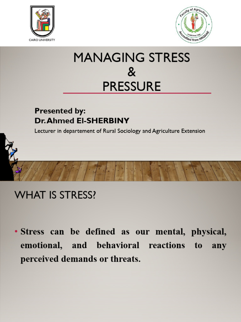 Effective Stress Management Techniques | PDF | Stress (Biology) | Feeling