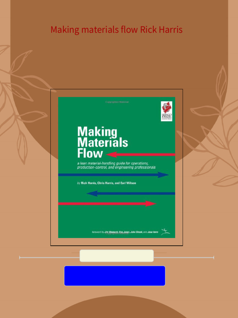 Pdf making materials flow rick harris download pdf thought