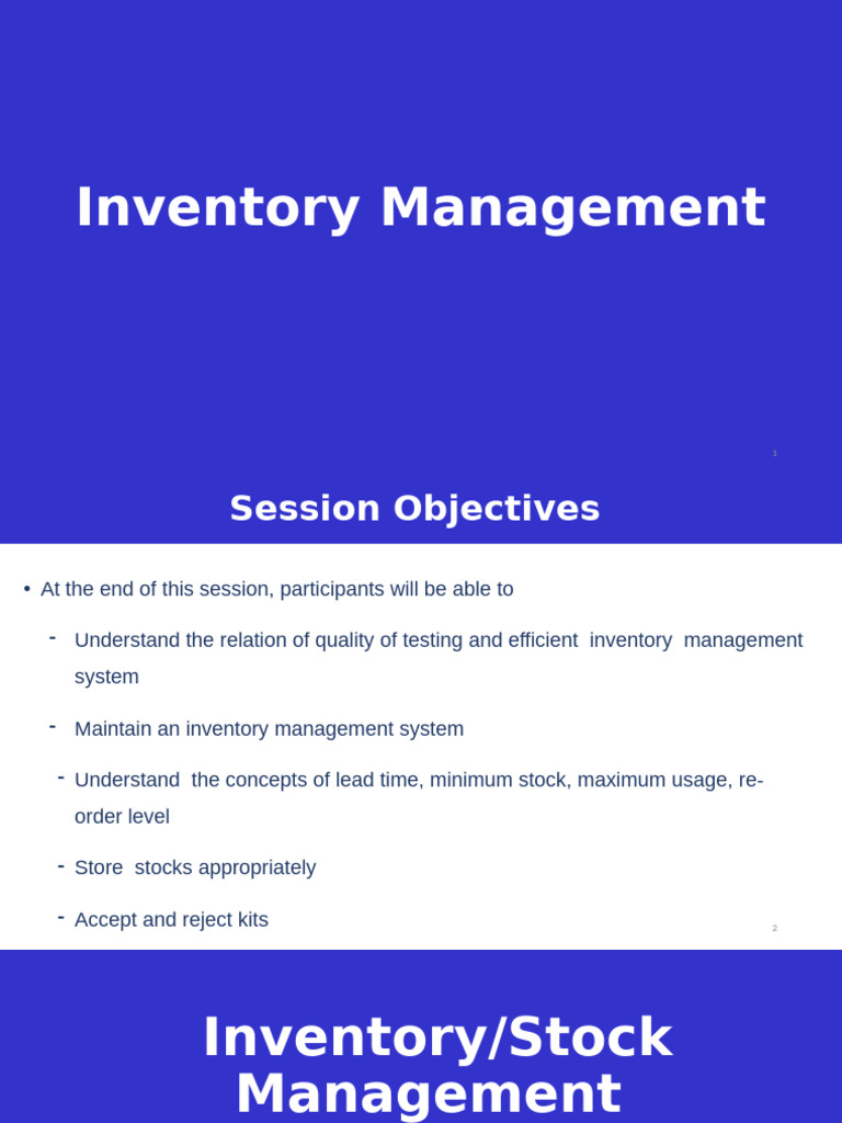 Effective Inventory Management Strategies | PDF | Inventory