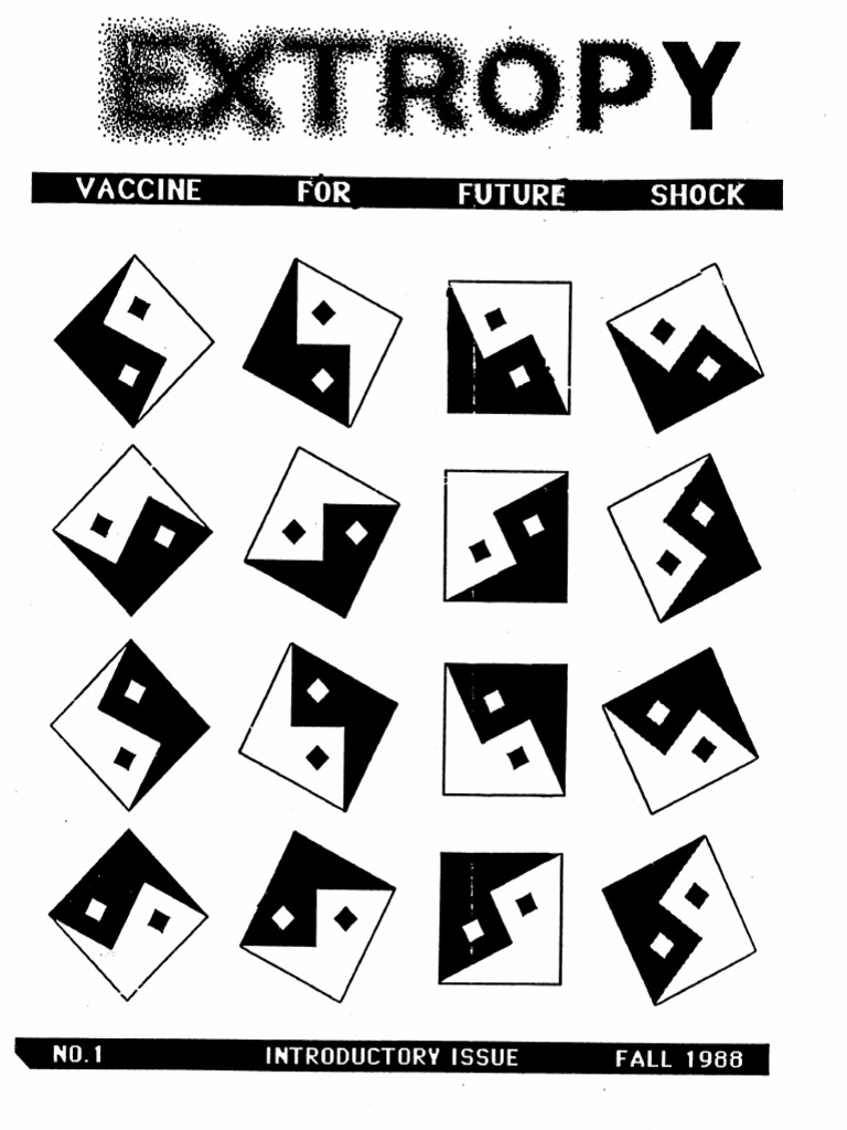 Extropy 01 | PDF