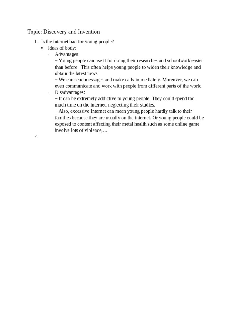 Topic Discovery and Invention | PDF