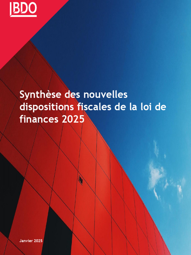 Nouvelles mesures fiscales 2025 au Maroc | PDF | Impôt sur le revenu ...