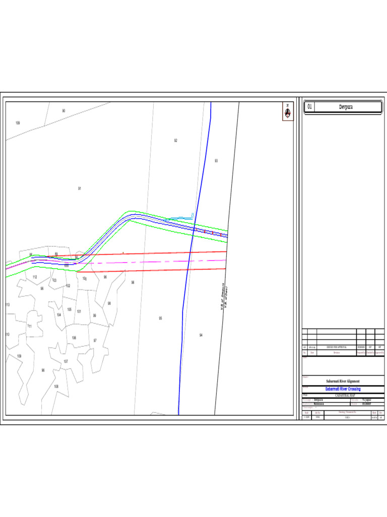Cadastral Map of Devpura, Gujarat | PDF | Geographical Technology