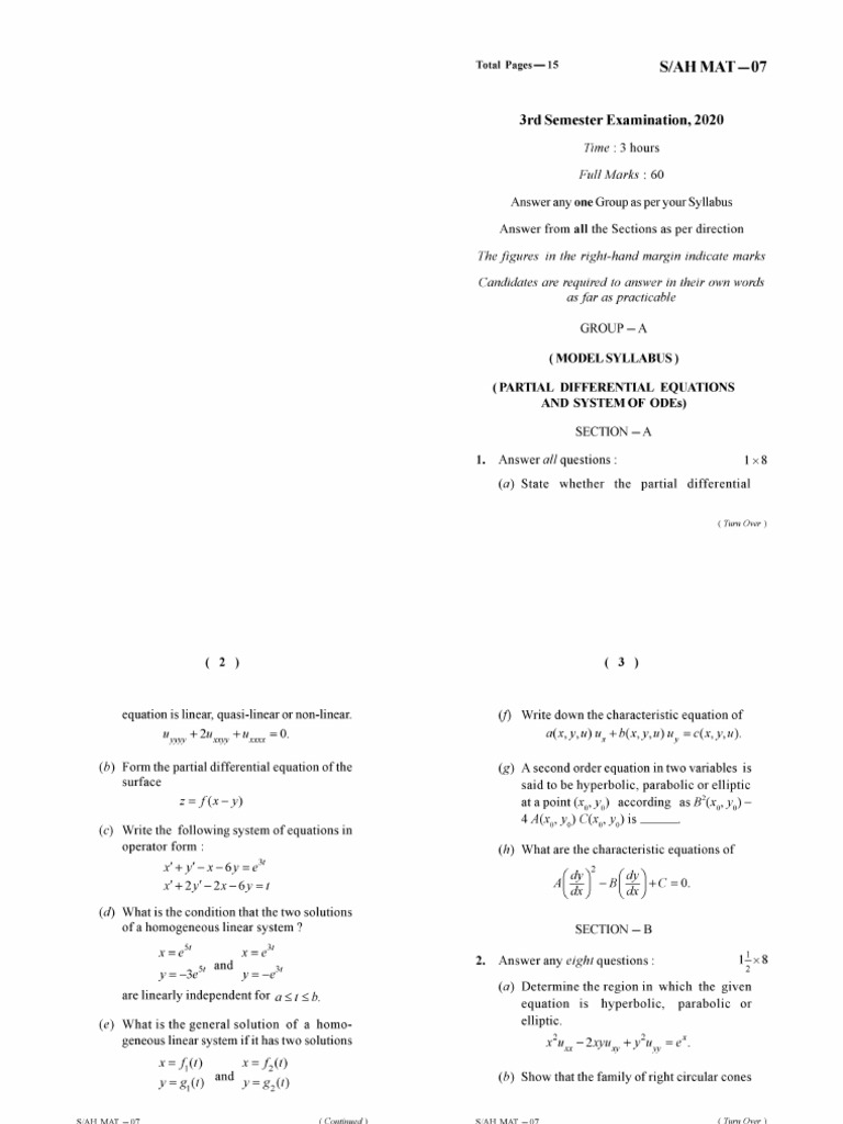 Math C-7 (2020) | PDF