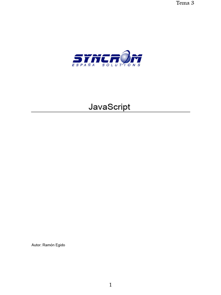 Java Script | PDF | Script Java | HTML
