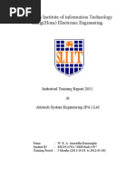 Anuradha Ranasinghe - Industrial Training Report